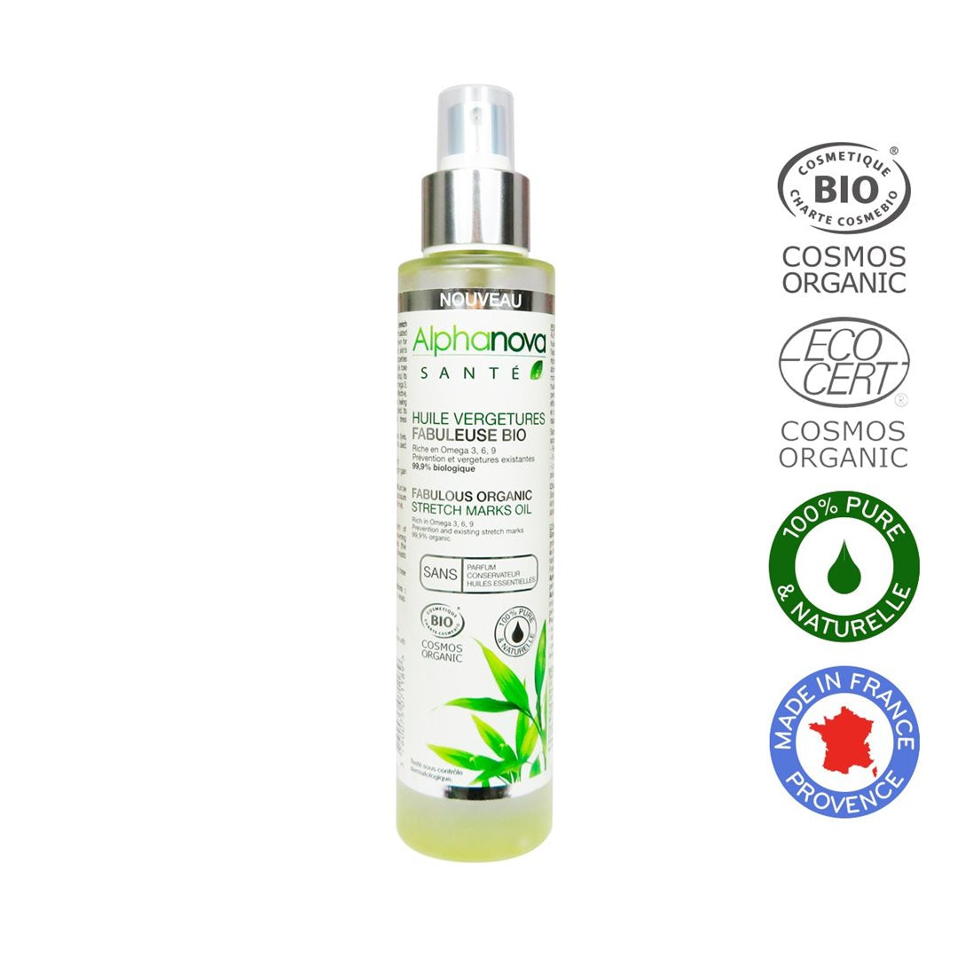 ALPHANOVA SANTÉ Huile Grossesse Bio 100ml | Soin