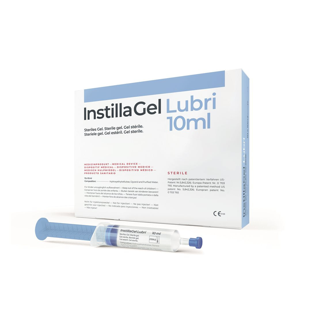 INSTILLAGEL Lubrifiant Stérile 10 Unidoses 10 ml