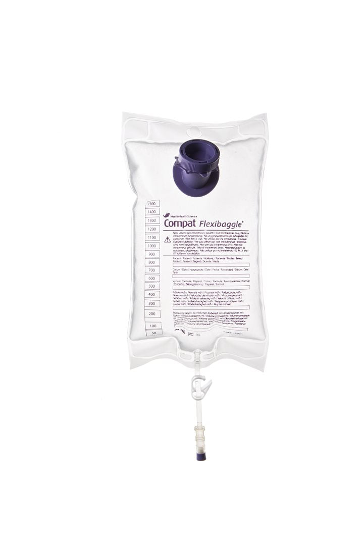 COMPAT Flexibaggle 500ml vide 30 pièces | Poche Nutrition