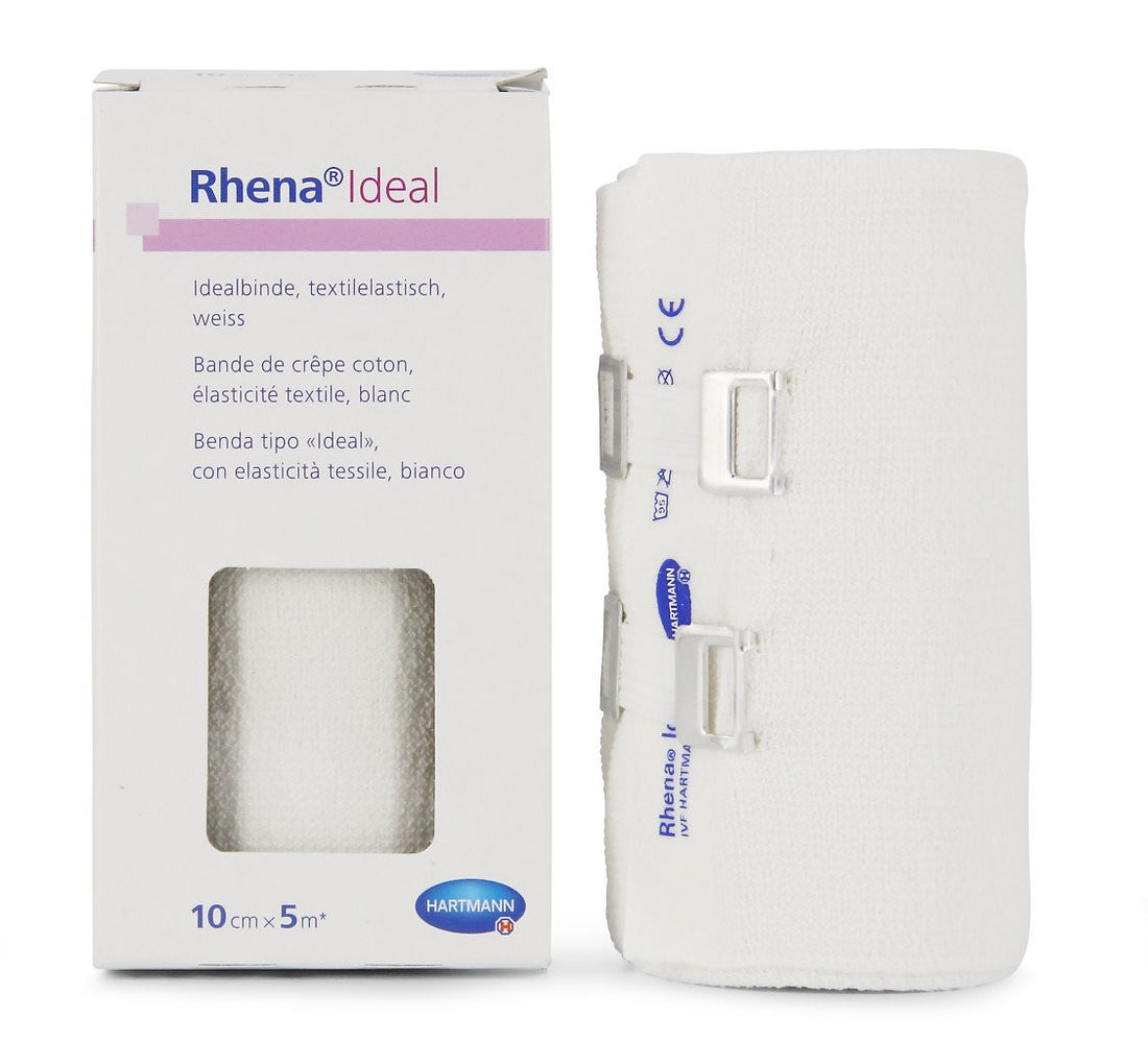 RHENA Ideal Bande Élastique 8cm x 5m Chair - Confort &amp; Maintien | 10 Pièces