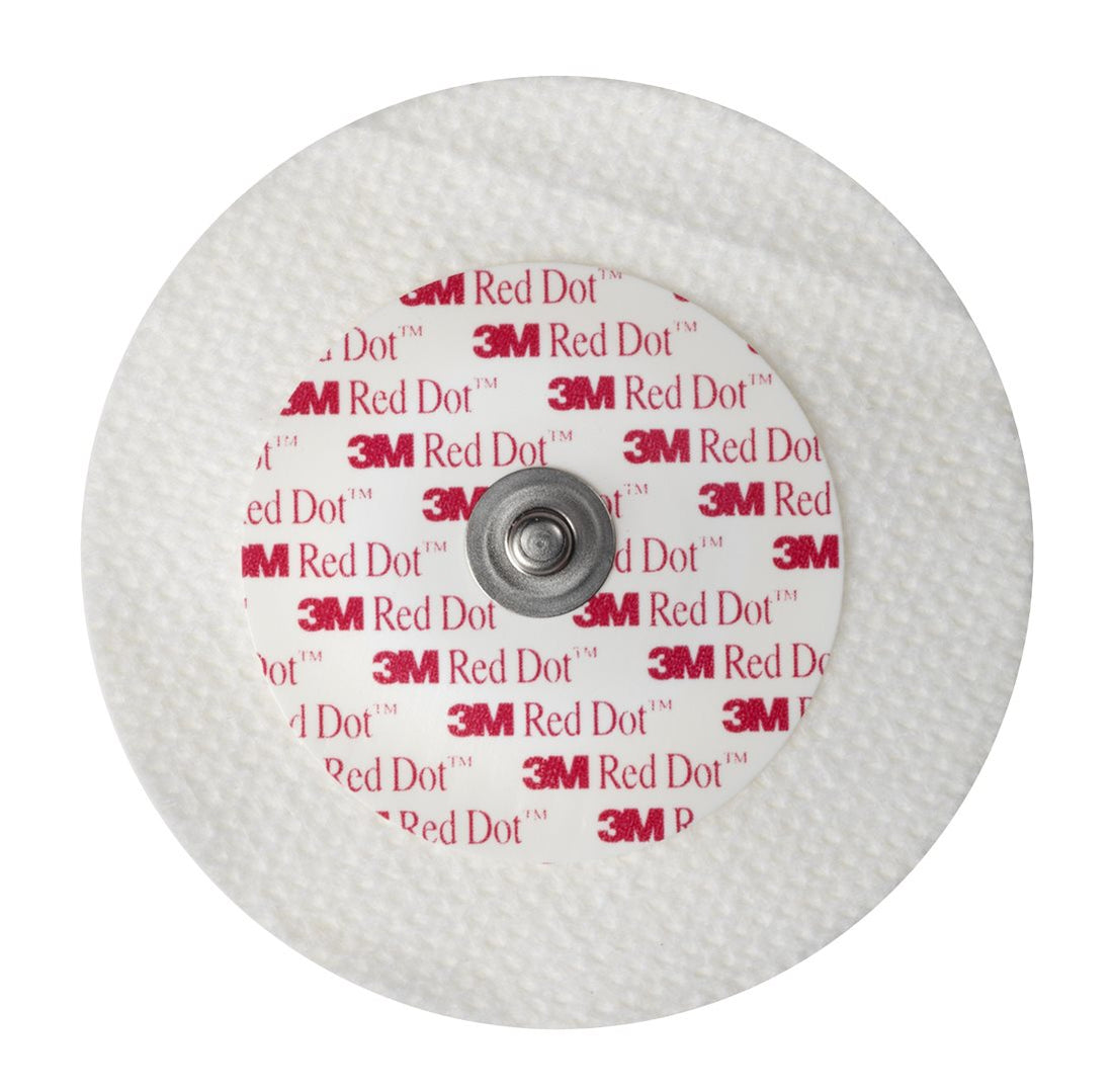 3M Red Dot Électrodes ECG Sontara Rond Adhésives 50 Pièces