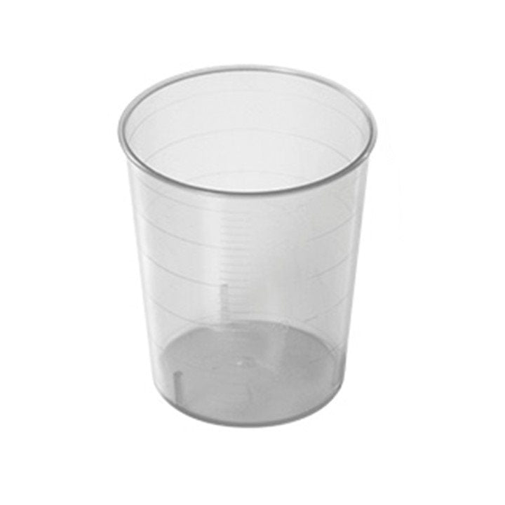 WIEGAND Medigobelets Flacons Transparents Lavables 25ml | Lot de 50