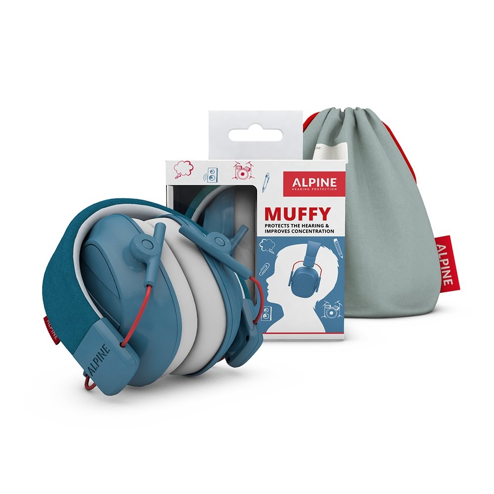 ALPINE MUFFY Kids Casque Bleu | Protection
