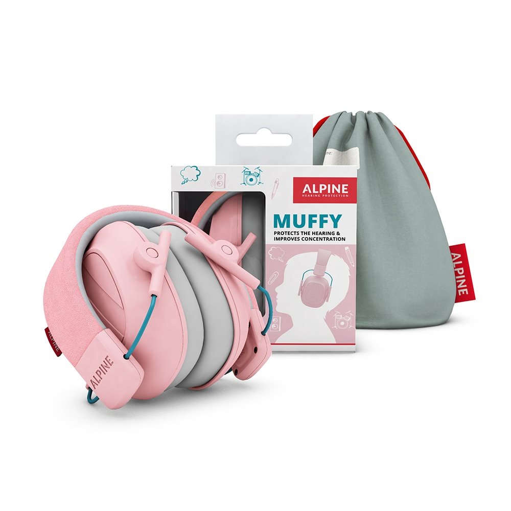 ALPINE MUFFY Kids Casque Rose | Protection