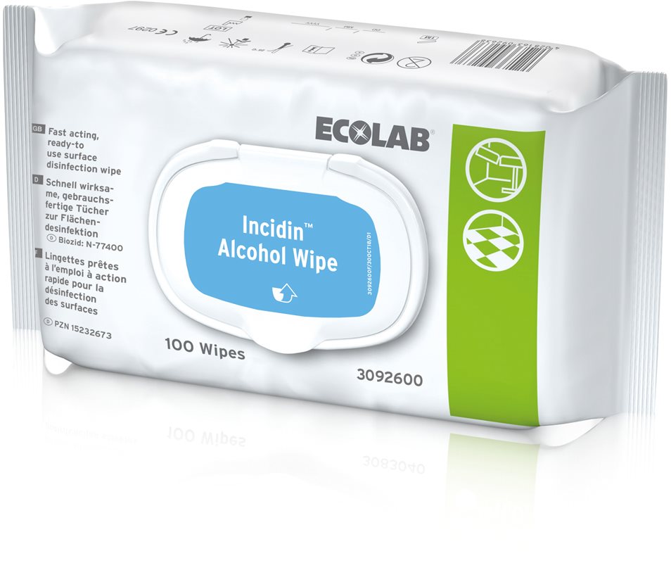 INCIDIN Alcohol Wipe Lingettes | 600 pièces