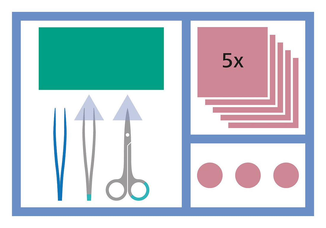 MEDISET Set de pansement ambulatoire | Soins
