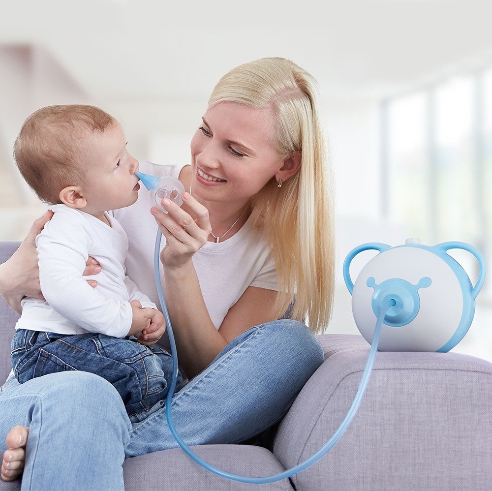 NOSIBOO Pro Aspirateur Nasal Bleu | Bébé