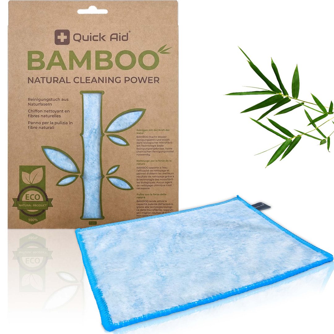QUICK AID Bamboo Cleaning Cloth | Bleu