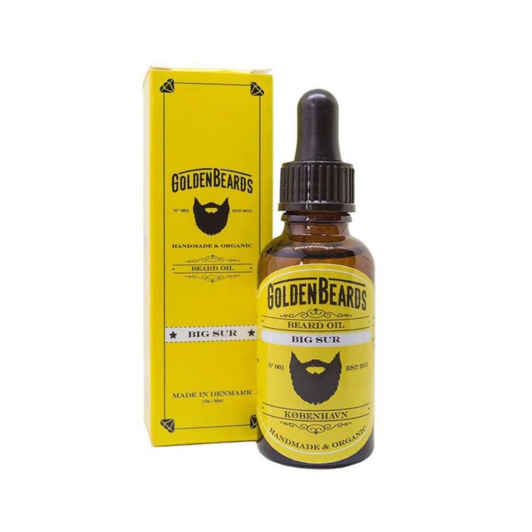 GOLDEN BEARDS Big Sur Huile à Barbe 30ml | Nourrissante