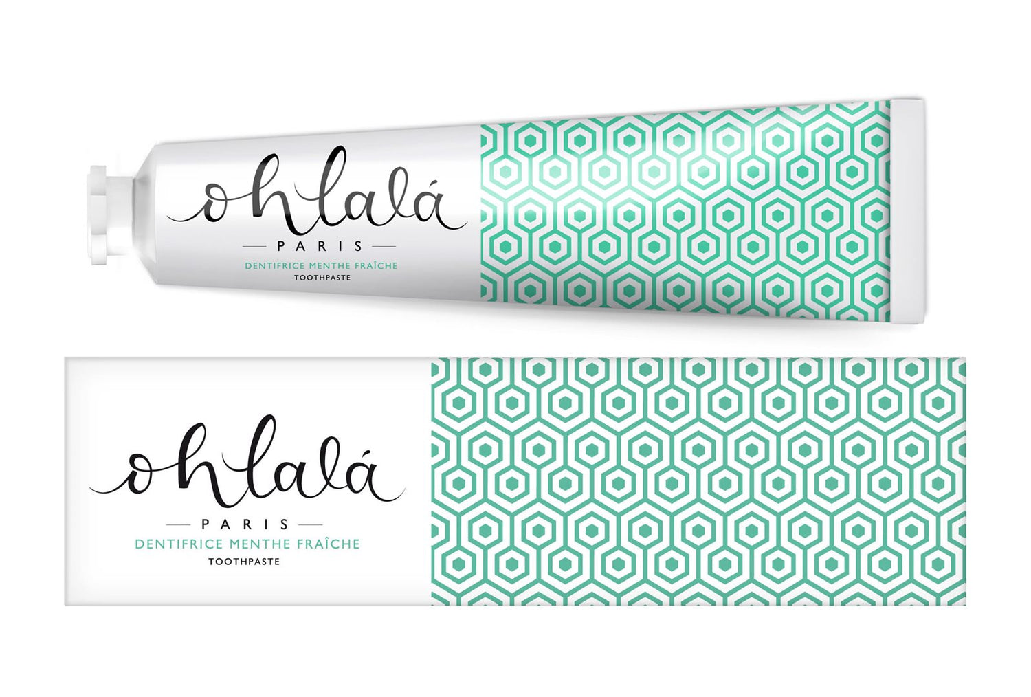 OHLALA Dentifrice Menthe Poivrée 75ml | Fraîcheur