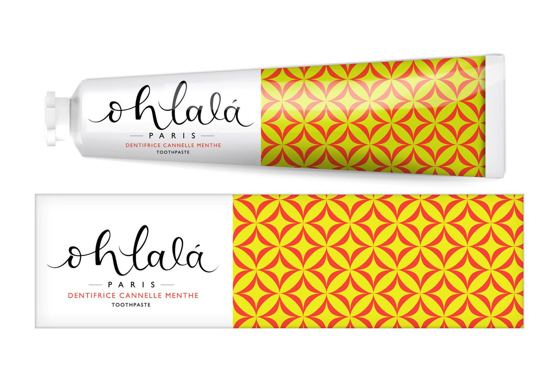 OHLALA Dentifrice Cannelle Menthe 75ml | Fraîcheur