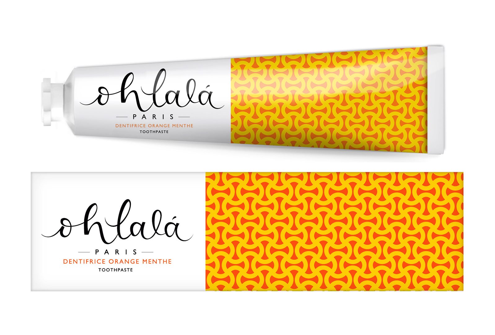OHLALA Dentifrice Menthe Orange 75ml | Fraîcheur