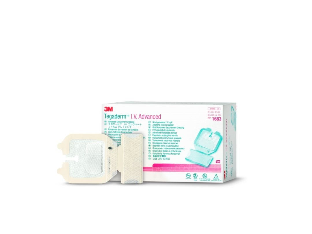 3M TEGADERM IV Advanced Pansement 6.5x7cm | 100 pièces