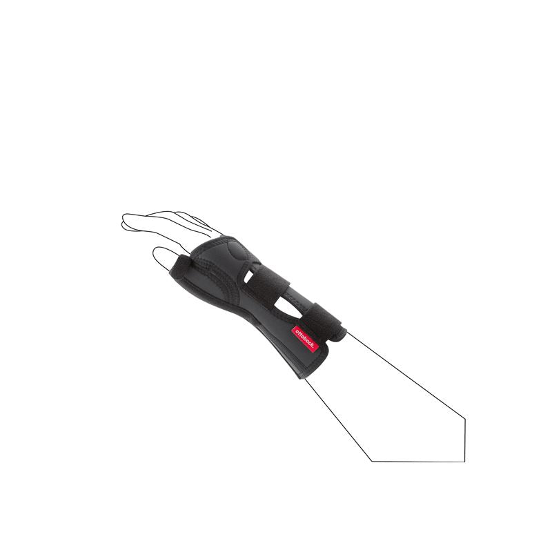 MANU 3D POLLEX Bandage Poignet S Gauche Noir | Soutien
