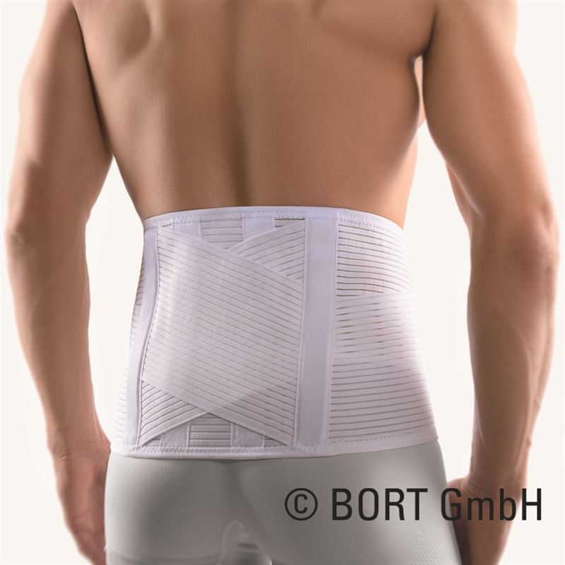 BORT VarioBasic Bandage Dorsal XXL Blanc | Sans Pelote