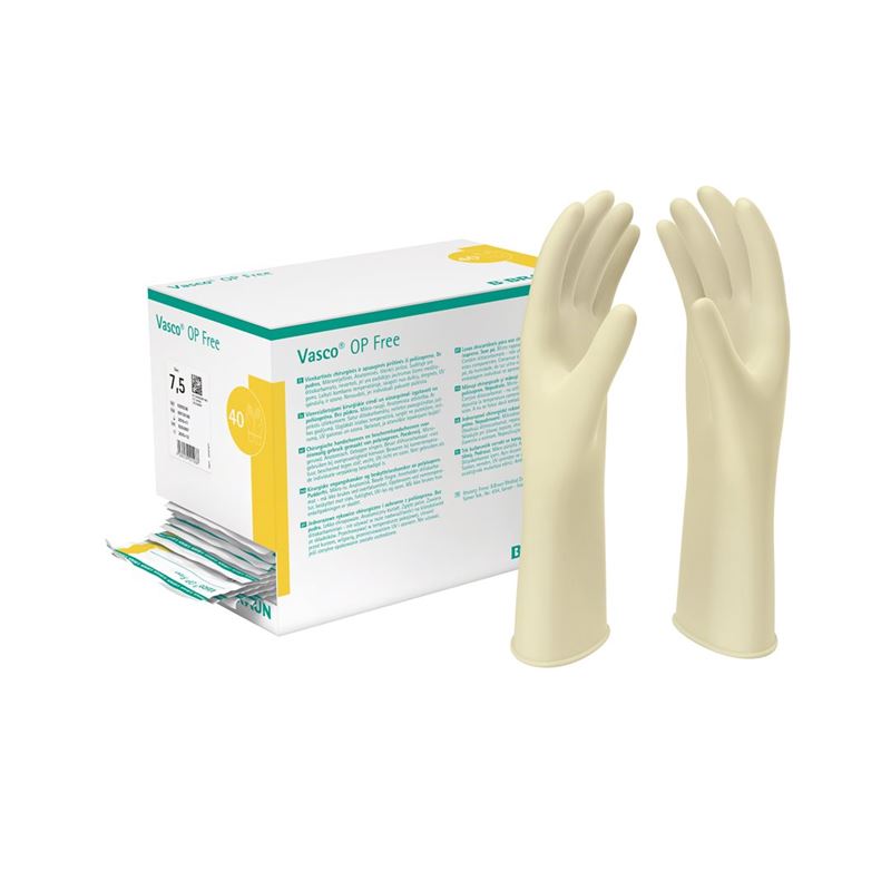 VASCO OP FREE Gr6.0 Stériles 40 paires | Sans Latex