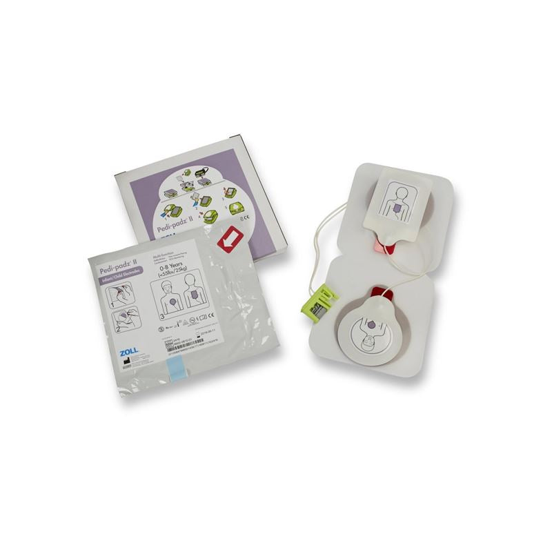 ZOLL Pedi-Paz II Électrodes Réanimation Cardiaque Pulmonaire | Adulte &amp; Pédiatrique