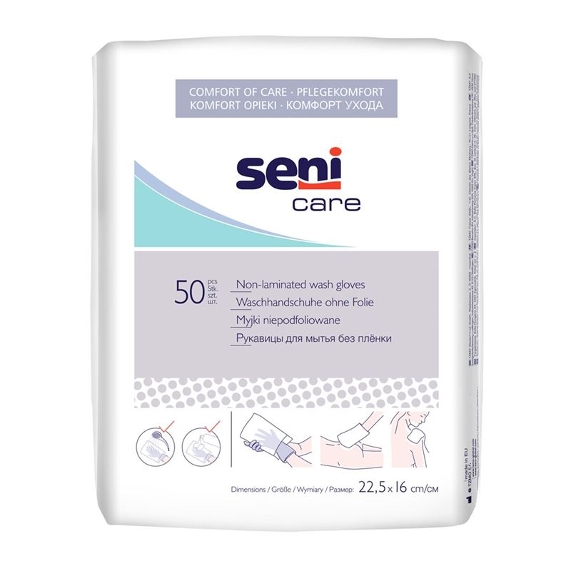 SENI Care Gants Lavage Unfol. 50 pièces | Hygiène