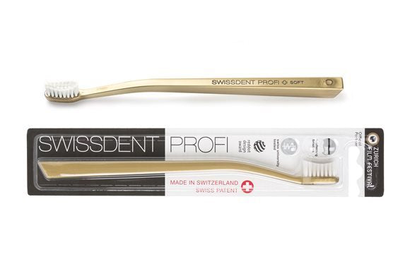 SWISSDENT Whitening Brosse à dents | Or