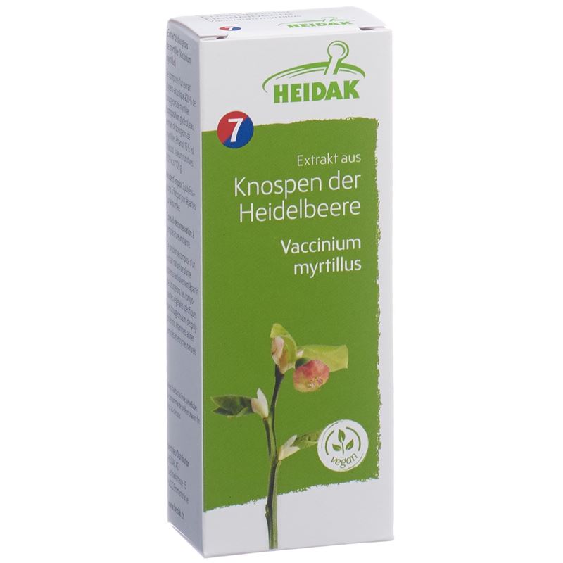 HEIDAK Knospe Heidelbeere Glyc Maz 500ml | Antioxydant