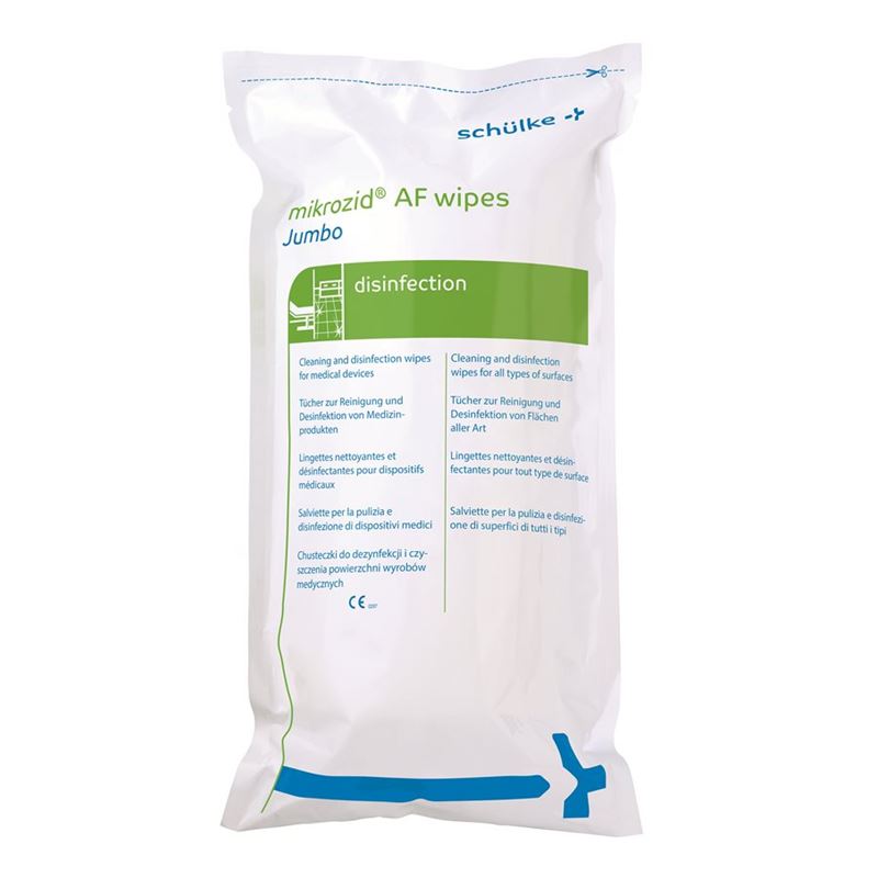 MIKROZID AF Lingettes Désinfectantes Jumbo Recharge 220 Pièces | Efficacité Pro