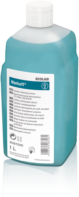 MANISOFT Lotion Lavante 12 x 1 litre | Hygiène Douce