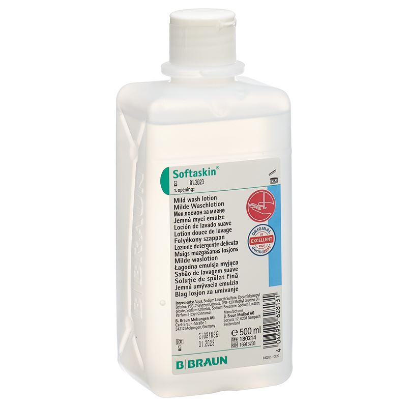 SOFTASKIN EU Crème Hydratante Apaisante 1000 ml