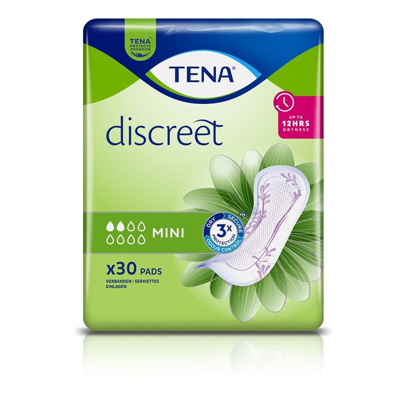 TENA discreet Mini Lot 6x30 pièces | Protection