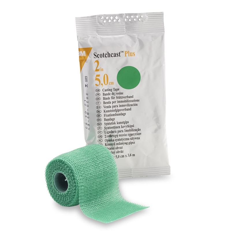 3M Scotchcast Plus Vert 5cmx3.65m | 10 pièces