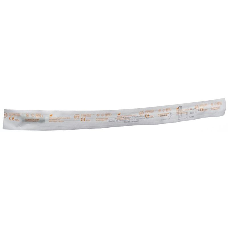 QUALIMED Katheter CH14 40cm Tiemann PVC st 100 pièces | Sondage