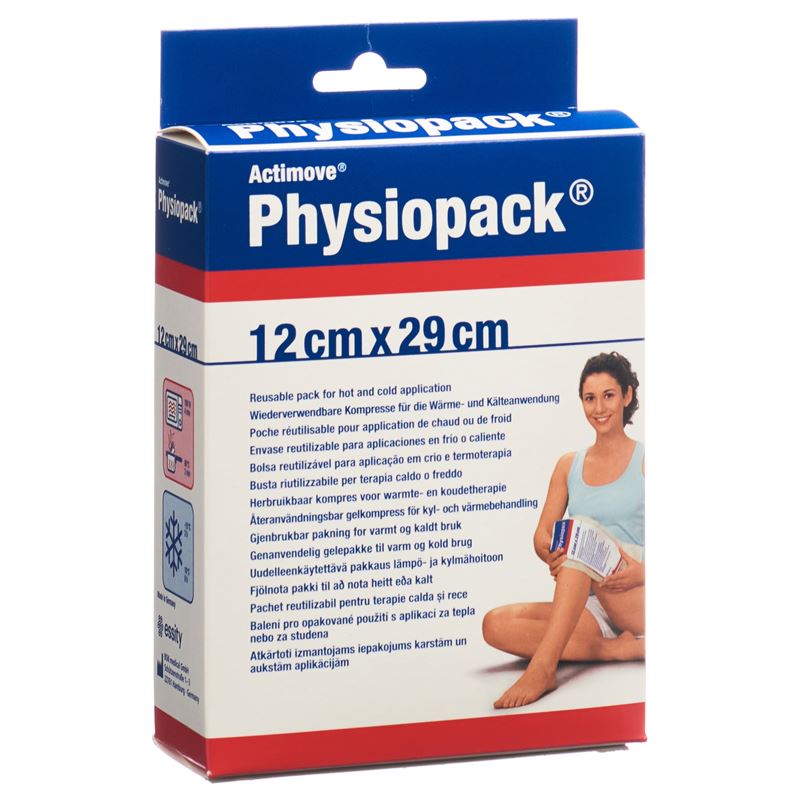 ACTIMOVE Physiopack Compresse 12x29cm | 25 pièces