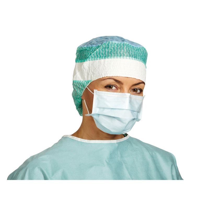 BARRIER OP-Maske TypIIR Ohrschl Bleu 500 pièces | Confort