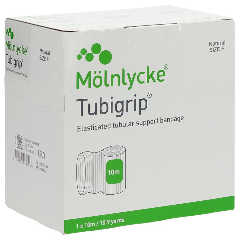 TUBIGRIP Bandage tubulaire F 10mx10cm Naturel | Compression