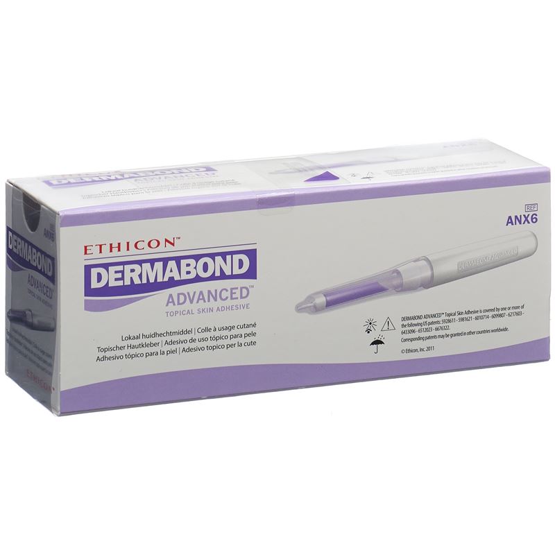 DERMABOND Advanced Colle cutanée 12 ampoules 0.7ml | Cicatrisation