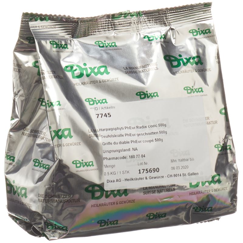 DIXA Teufelskralle DIX Racines coupées 1kg | Bien-être