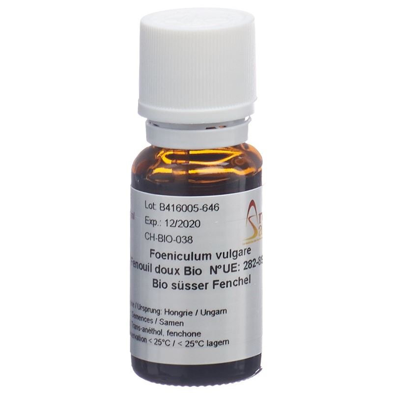 AROMASAN Huile essentielle Fenouil doux Bio 30ml | Digestion