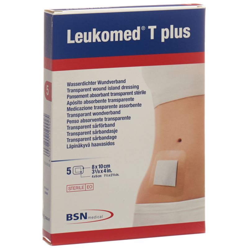 LEUKOMED T plus Pansement 8x10cm | 50 pièces