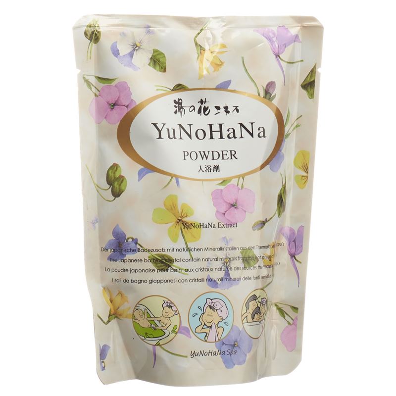 YUNOHANA Cristaux de Bain Bouteille 60g | Détente