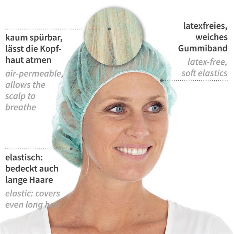 HYGONORM Bonnet Lig PP Ø53cm | 1000 pièces