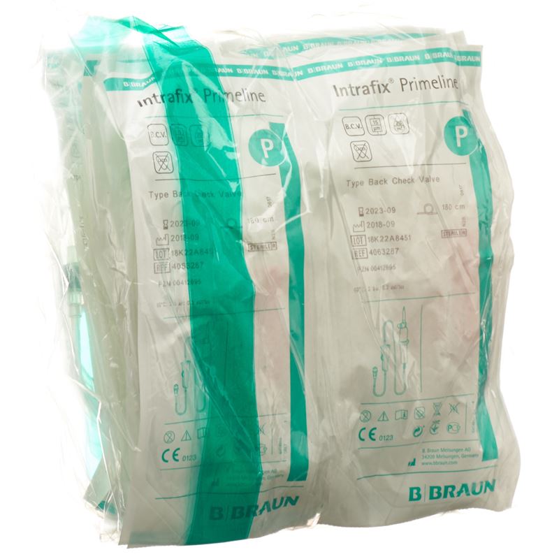 INTRAFIX Primeline Perfuseur Anti-Reflux 180cm | 100 Unités