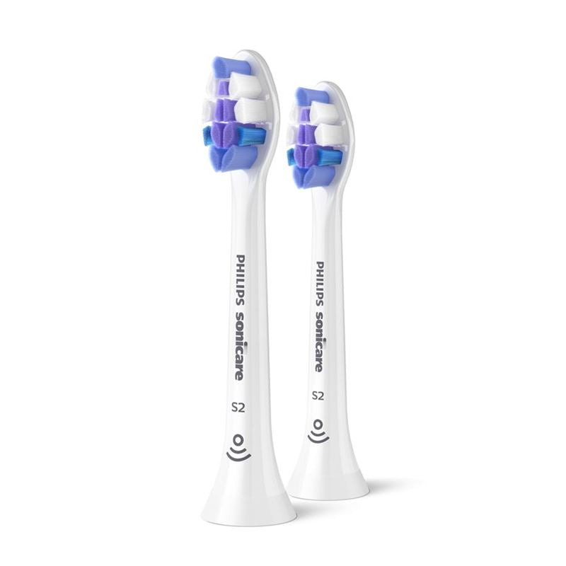 PHILIPS Sonicare S2 Sensitive Blanc Brosse 8 pce | Douceur