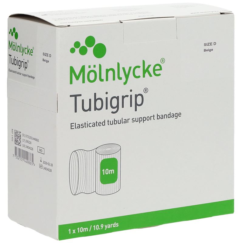 TUBIGRIP Bandage tubulaire D 10mx7.50cm Beige | Compression