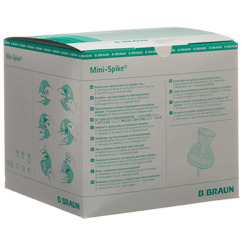 MINI-SPIKE Micro Pointe Vert 100 pièces | Injection Précise