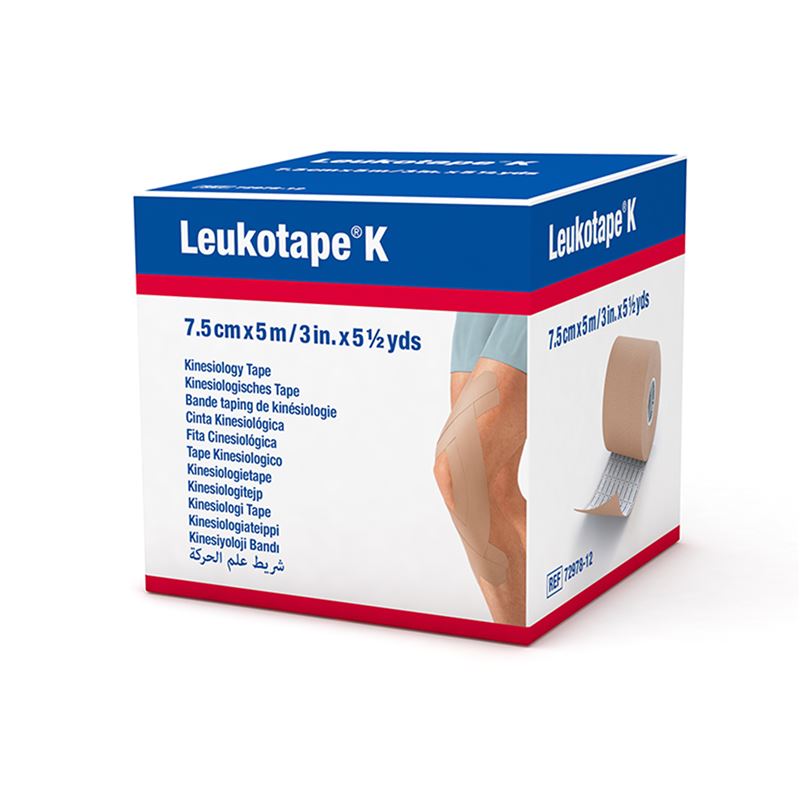 LEUKOTAPE K Kinesiologi Tape 5mx7.5cm HF 5 Pièces | Soutien