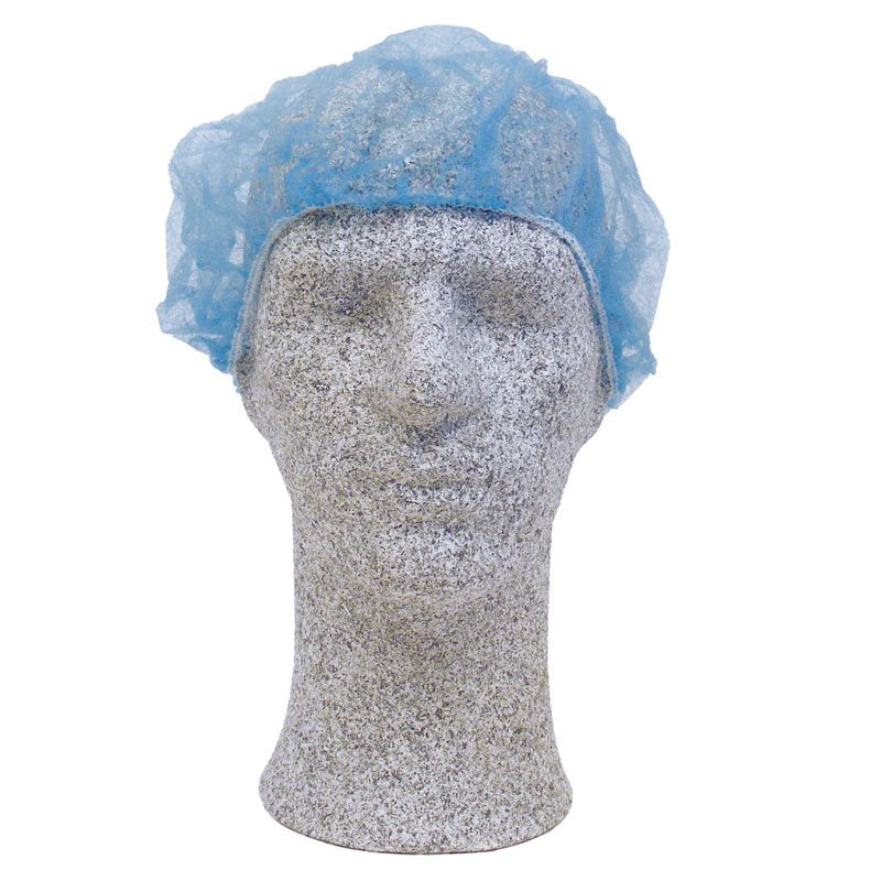ZETDRESS Bonnet Non-Tissé Universel Bleu 100 Pièces | Protection Hygiène
