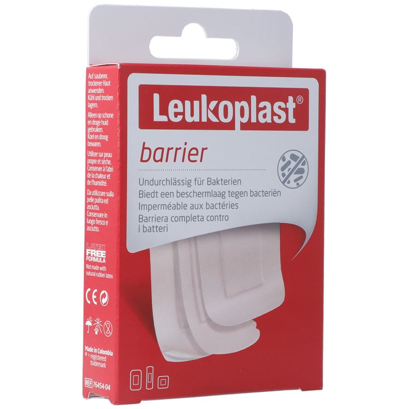LEUKOPLAST barrier Pansements 3 tailles | 10 pièces