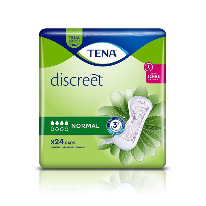 TENA discreet Normal Lot 12x24 pièces | Protection