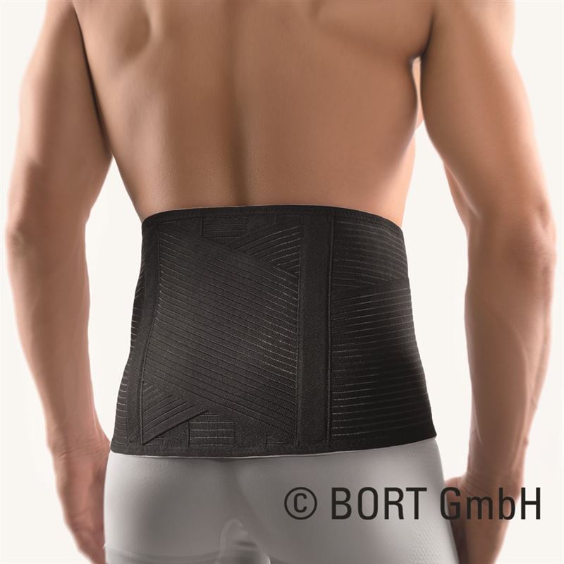 BORT VarioBasic Bandage Dorsal XXL Noir | Sans Pelote