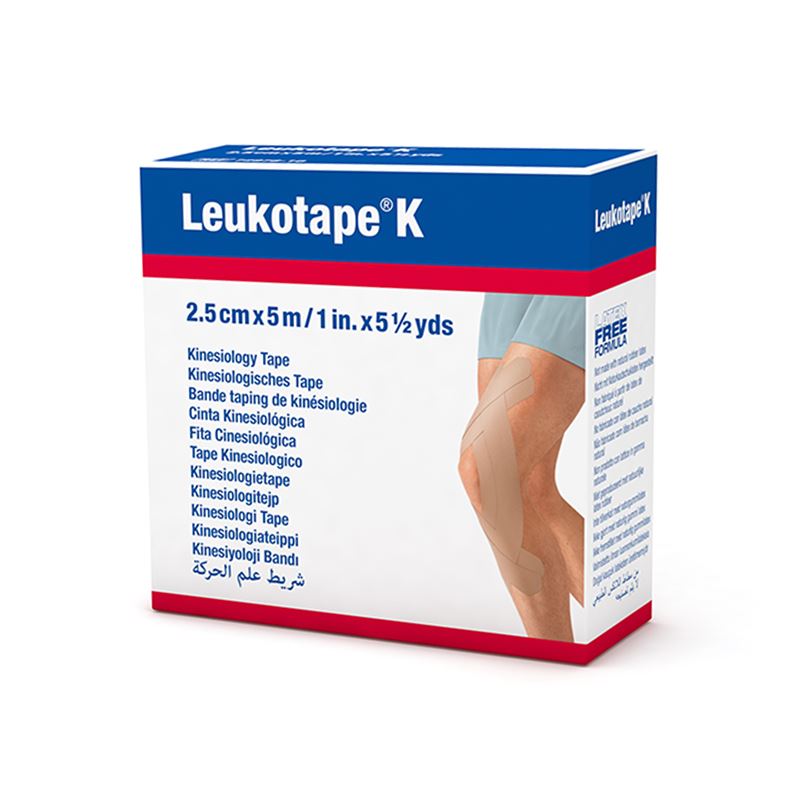LEUKOTAPE K Kinesiologi Tape 5mx2.5cm HF 5 Pièces | Soutien
