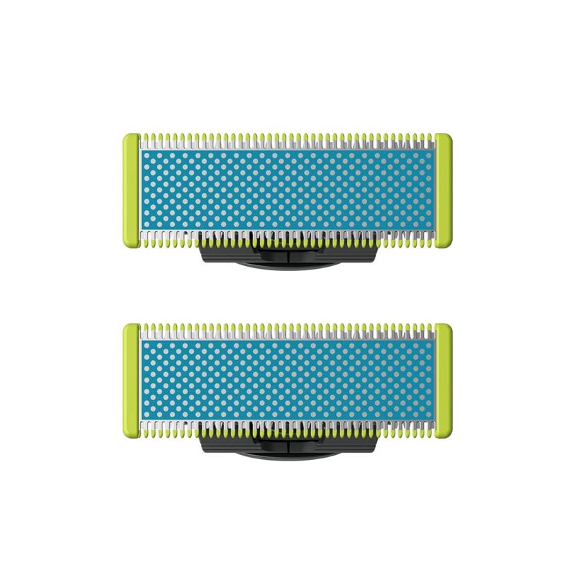 PHILIPS OneBlade Lames de Rechange 4 Pièces | Rasage Précis et Confortable